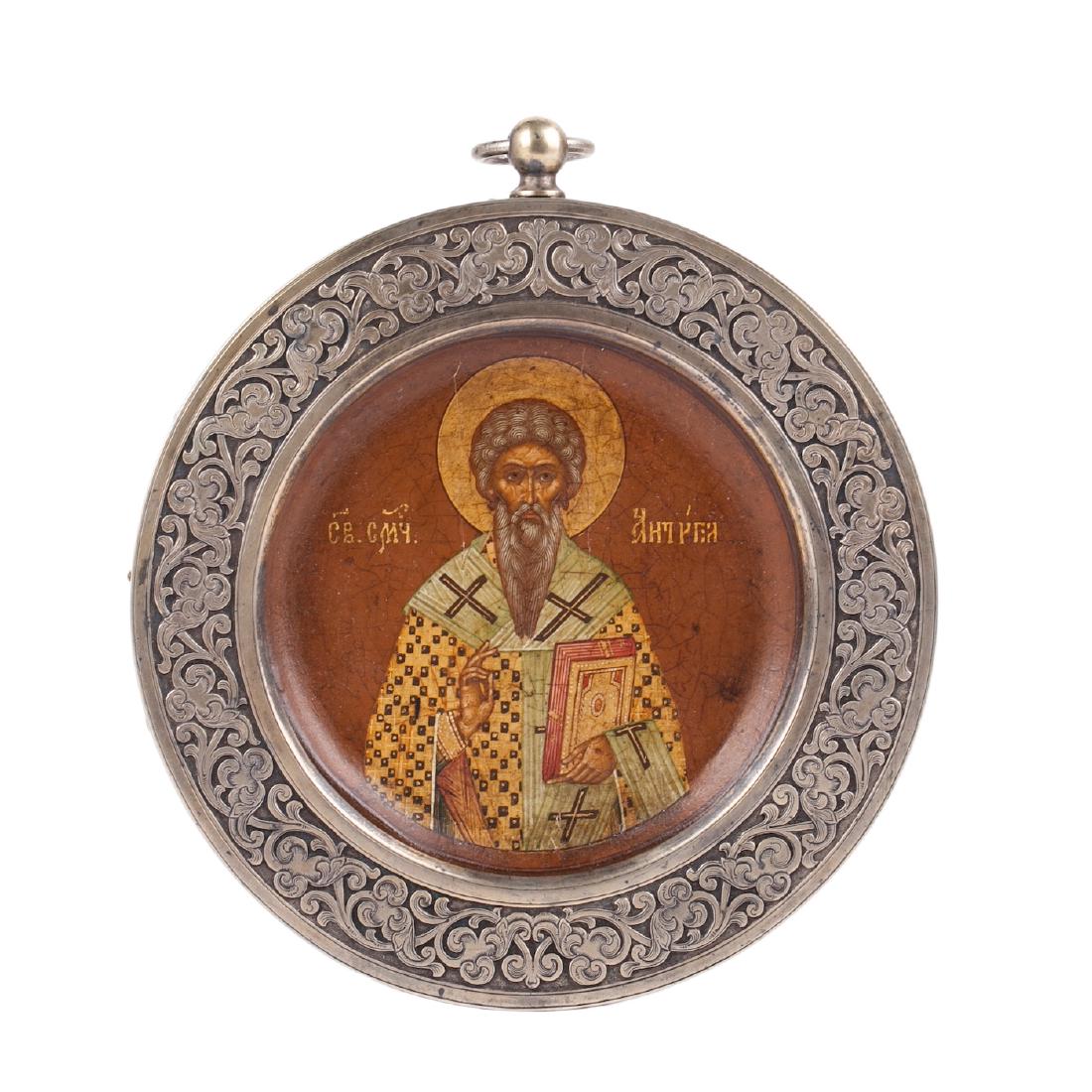 Russian icon of Saint Martyr Andrew of Crete — image 1