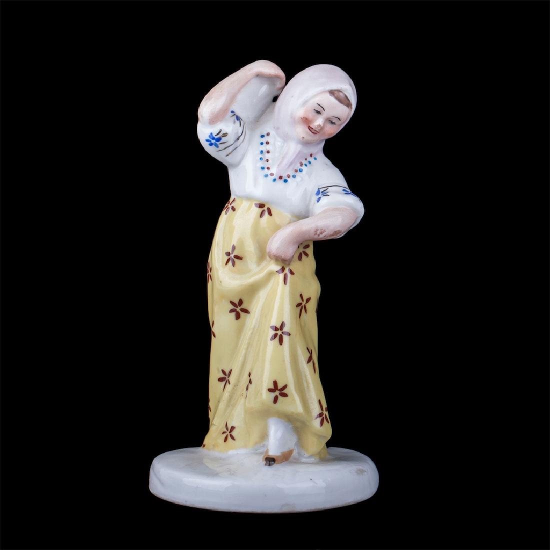 Russian porcelain figure. Gorodnici factory — image 1