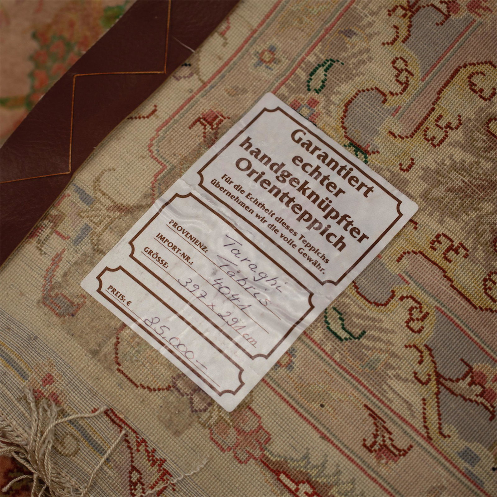 A Huge Persian Tabriz rug — image 2
