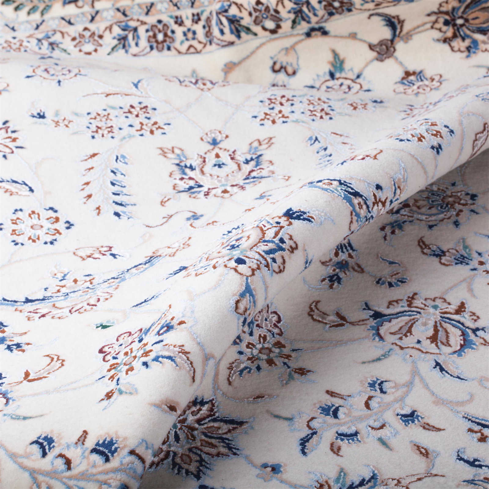 A Persian Nain wool rug — image 2