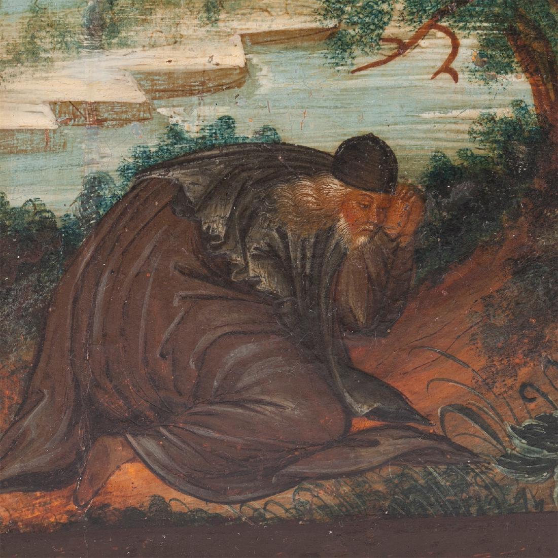 Icon"Appearance of the Mother of God to Dorofey" — image 2