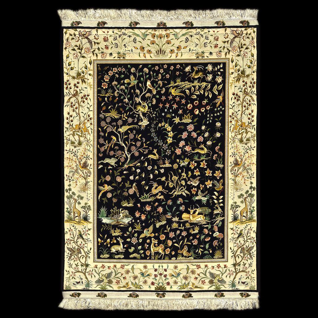 A Persian Tabriz oriental rug — image 1