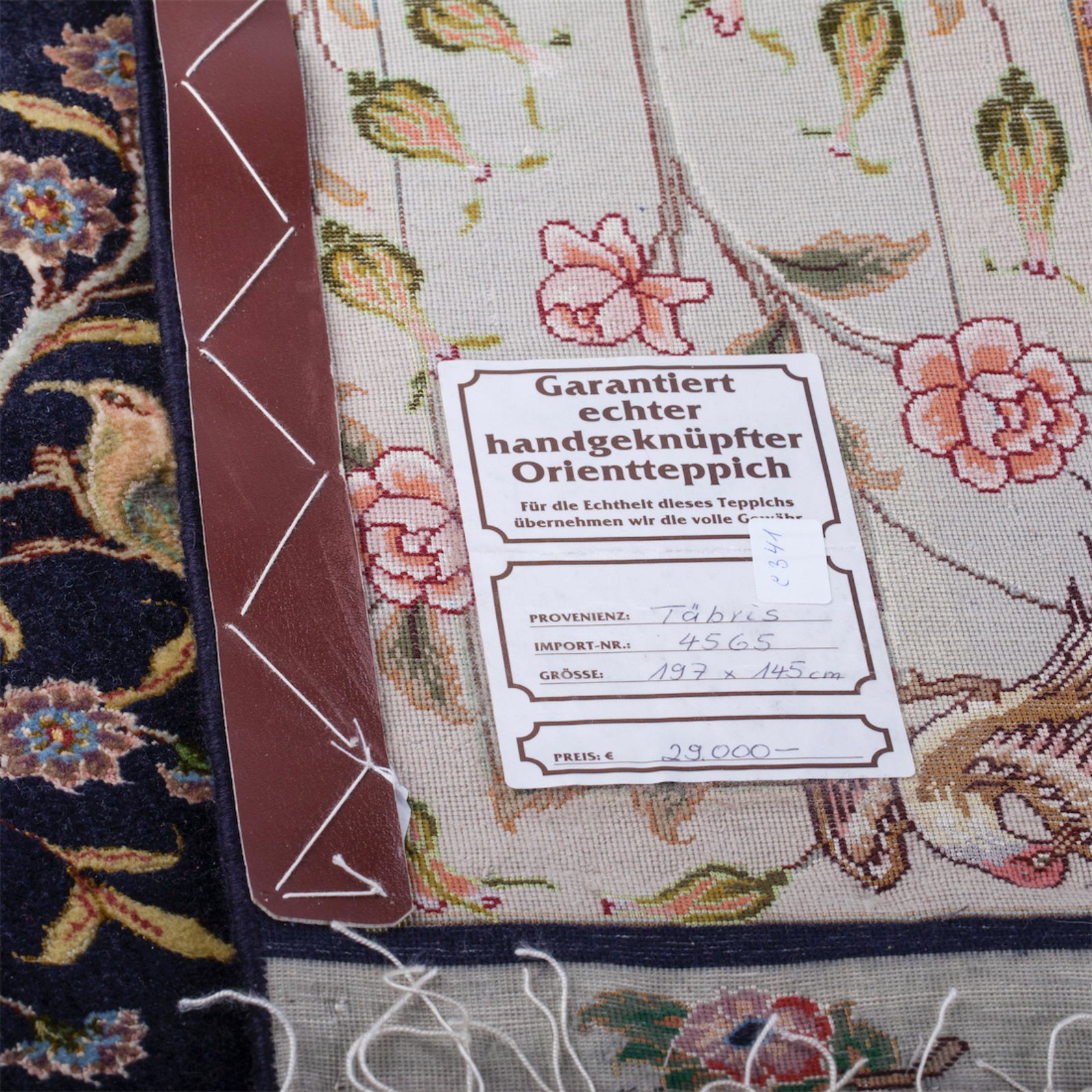 A Persian Tabriz oriental rug — image 2