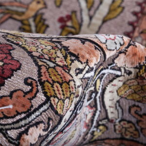 An oriental Hereke rug with silk thread — image 5
