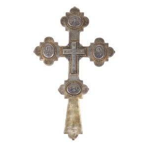 Cross with niello medallions — image 1