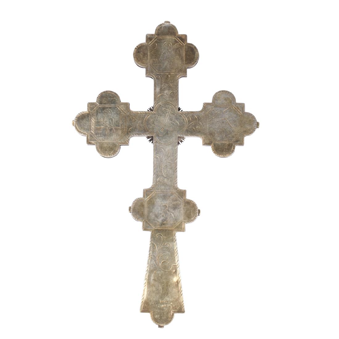 Cross with niello medallions — image 2