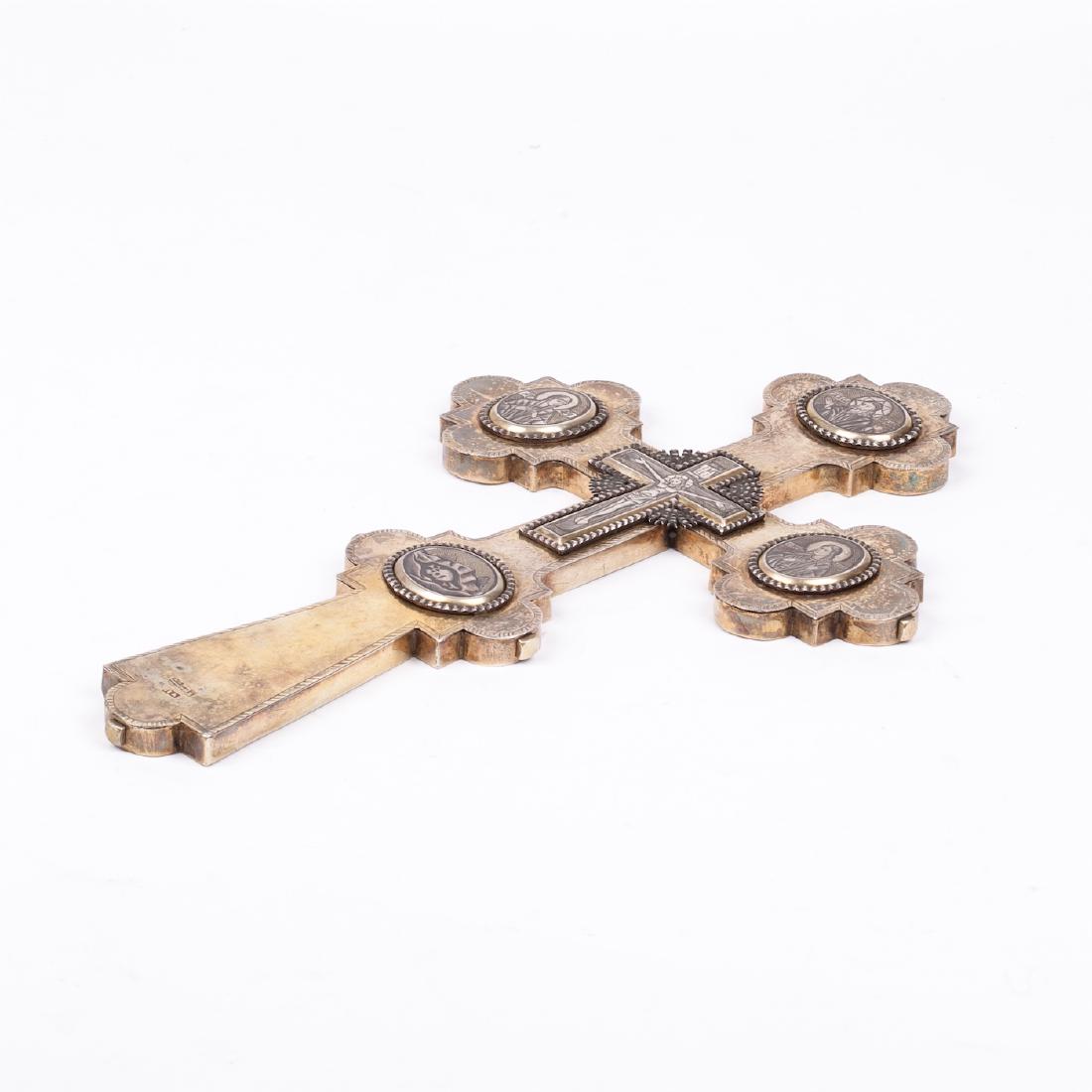 Cross with niello medallions — image 3