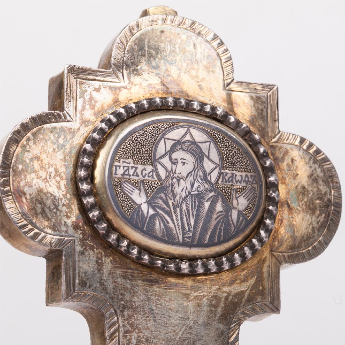 Cross with niello medallions — image 4