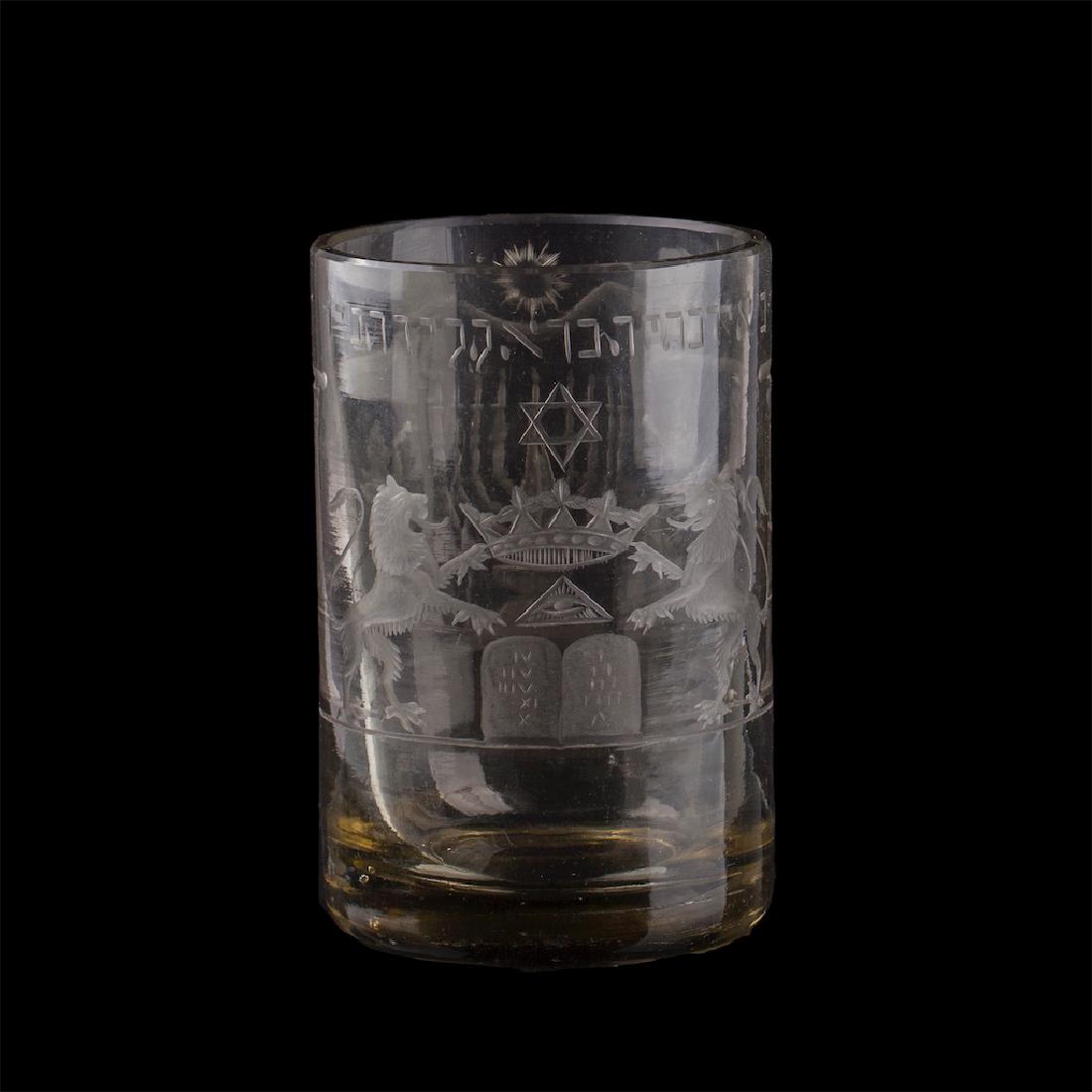 Shabbat wine glass beaker — image 1