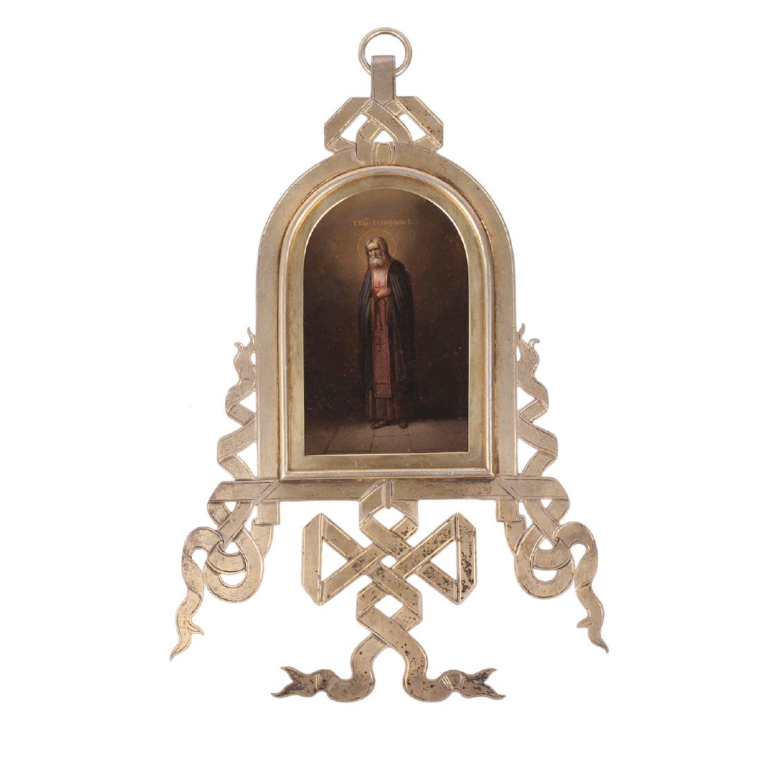 Icon of Saint Serafim of Sarov. Grachev Brothers — image 1