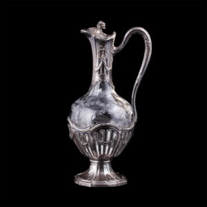 A French silver mounted claret jug — image 2