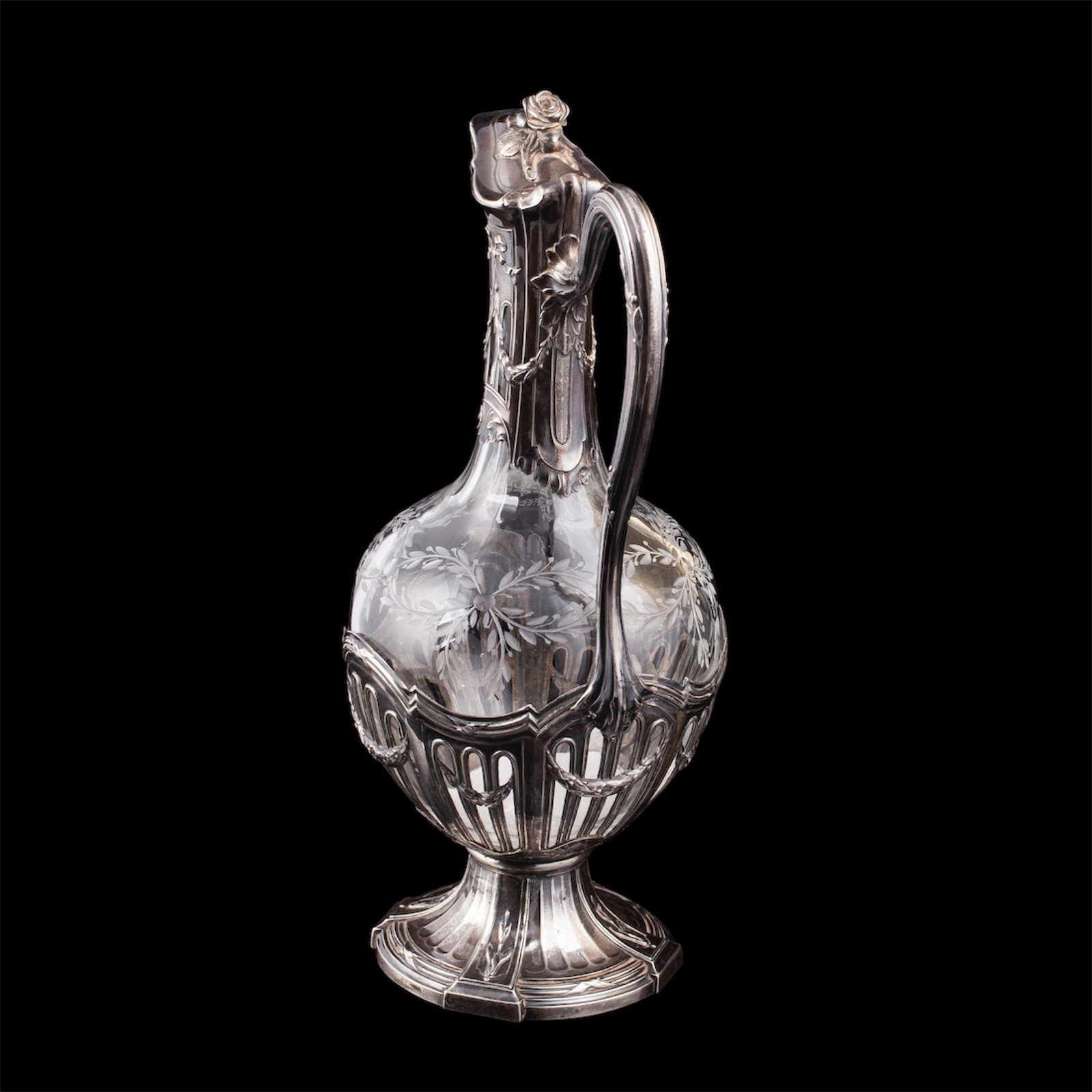 A French silver mounted claret jug — image 4