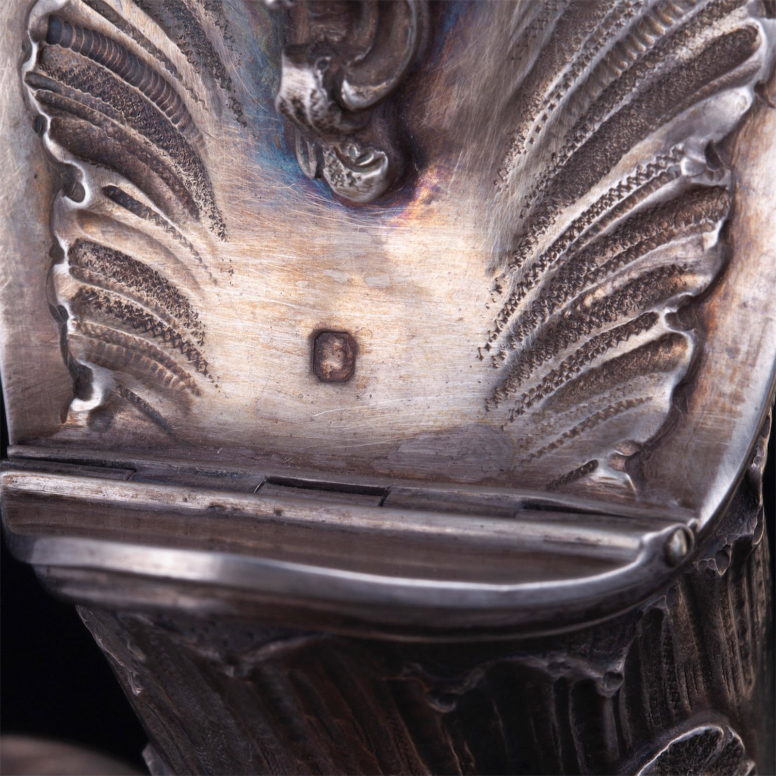 An elegant French silver mounted claret jug — image 5