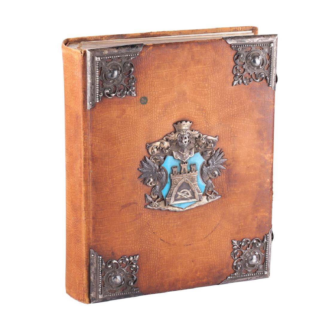 Russian silver and enamel photo album — image 1