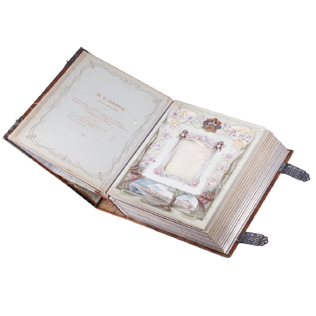 Russian silver and enamel photo album — image 7