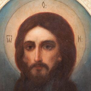 Rare Russian icon of Vernicle Chtist — image 2