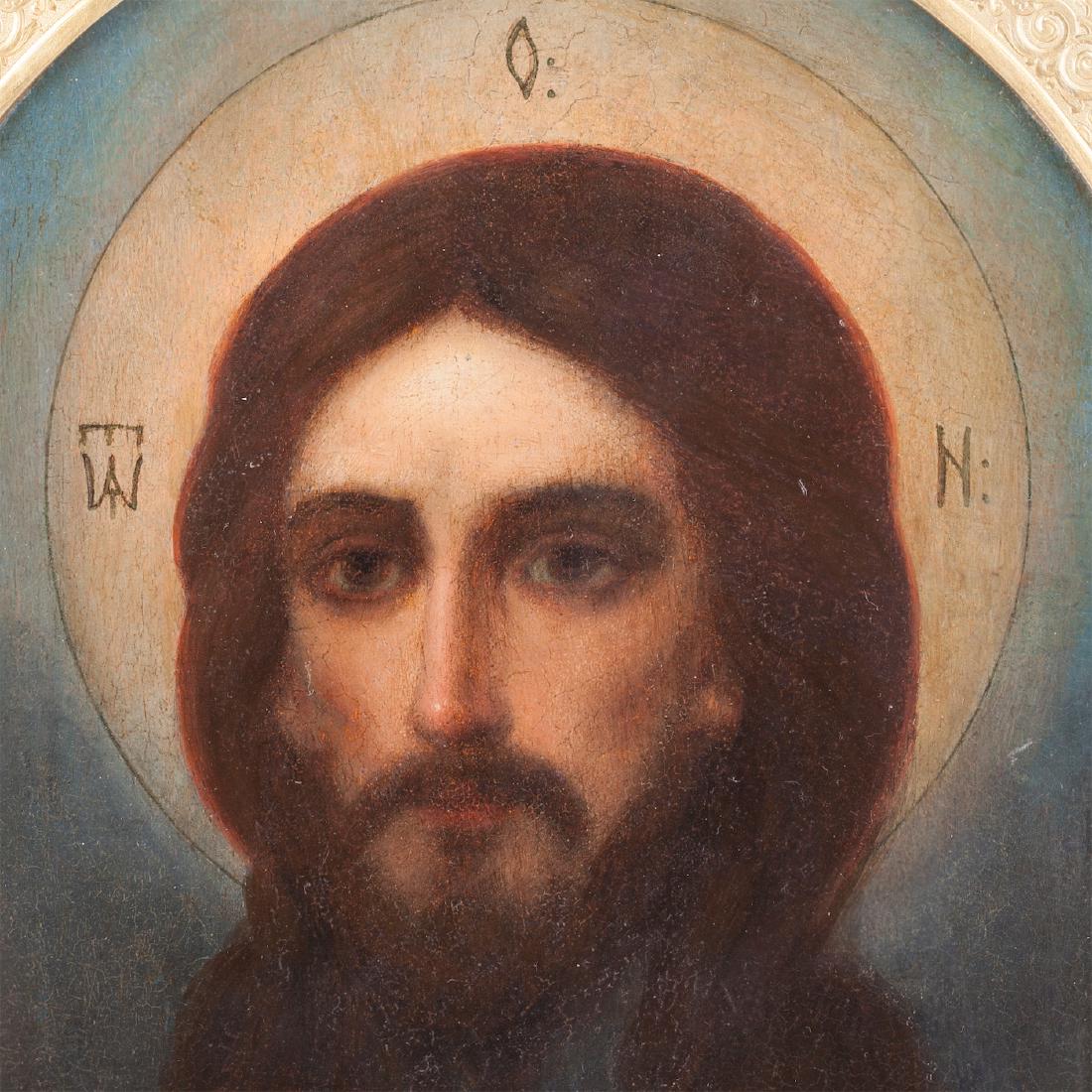 Rare Russian icon of Vernicle Chtist — image 2