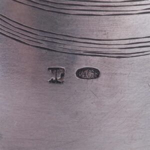 Russian glass holder with a cruiser depiction — image 5