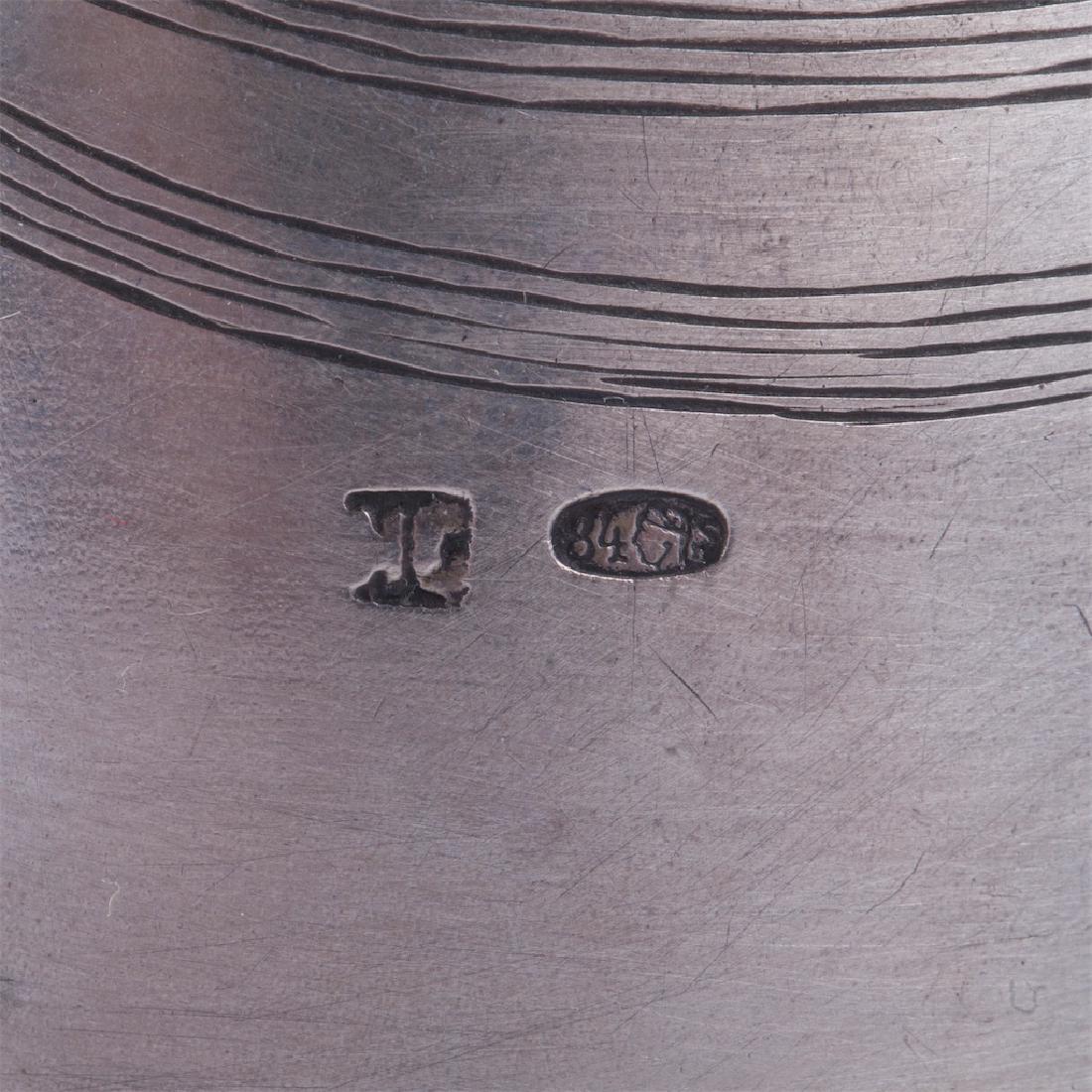 Russian glass holder with a cruiser depiction — image 5