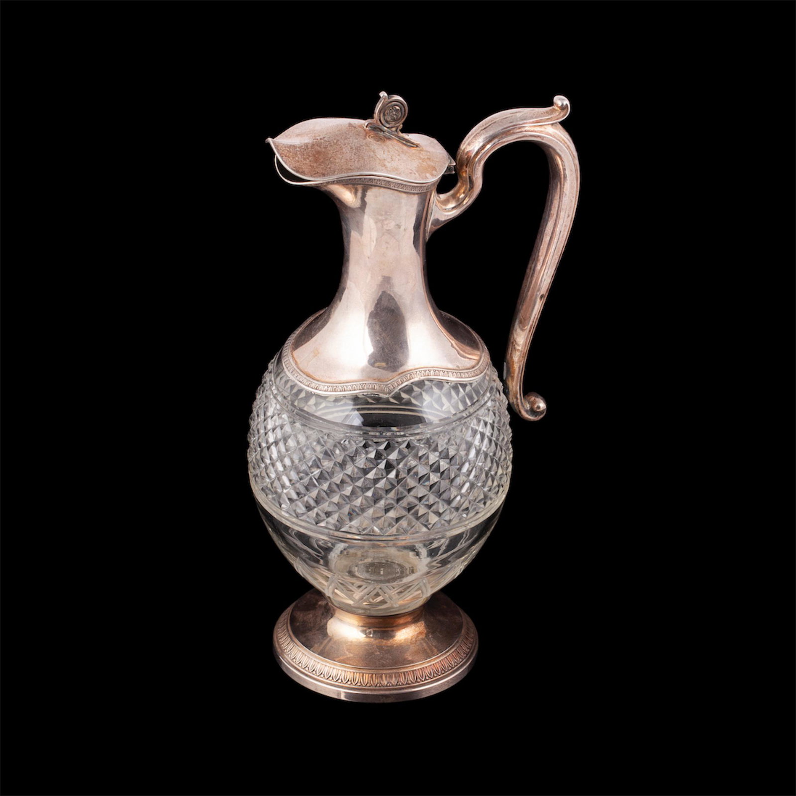 A French silver mounted claret jug — image 2