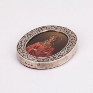 Russian travel icon of Saint Tsarina Elena — image 2