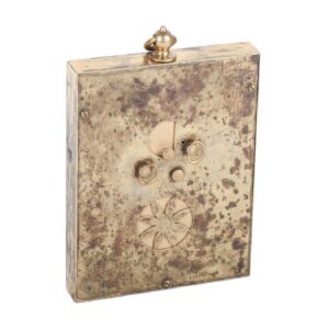 Empire style bronze-gilt travel clock — image 3