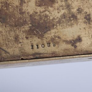 Empire style bronze-gilt travel clock — image 4