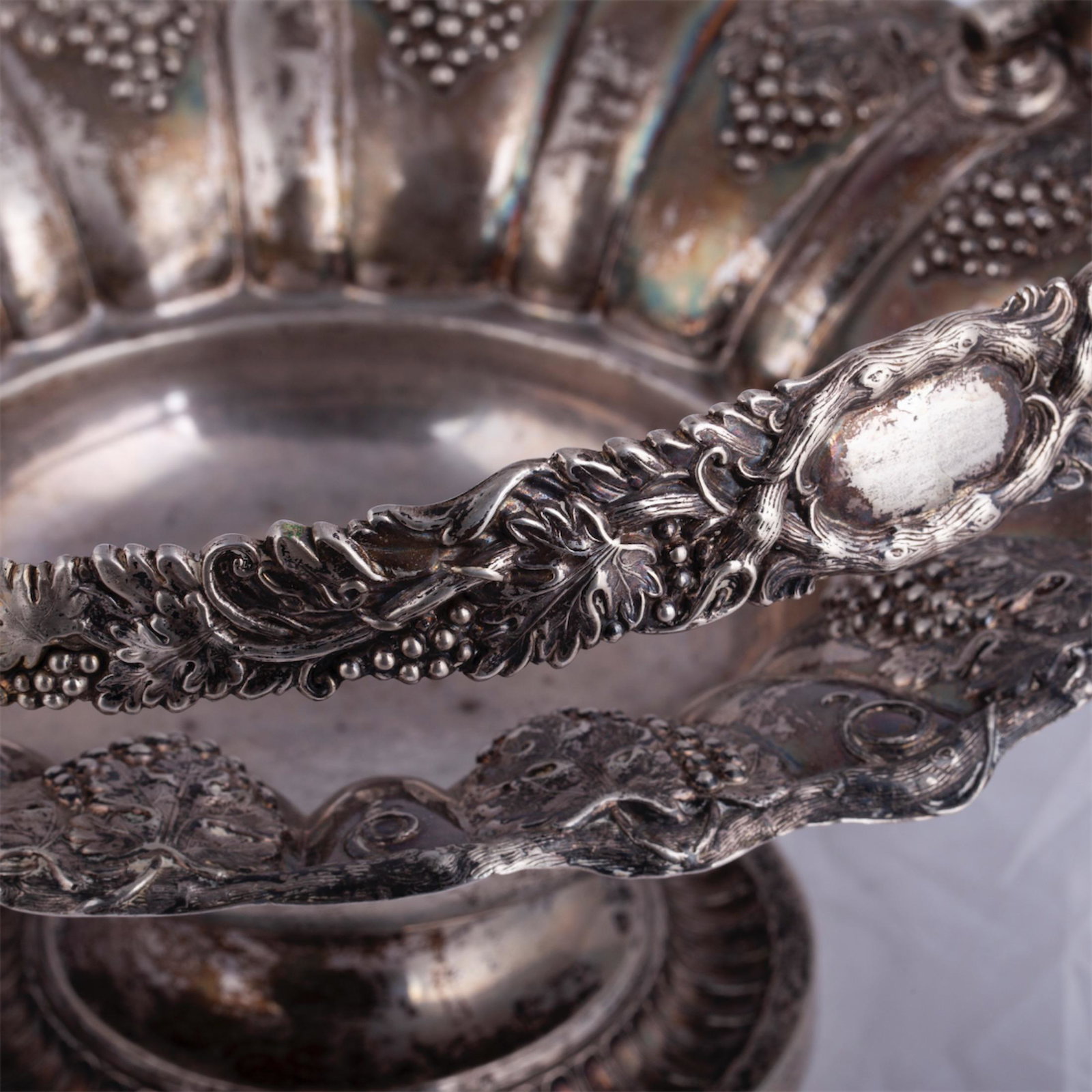 A Swedish silver fruit bowl — image 2