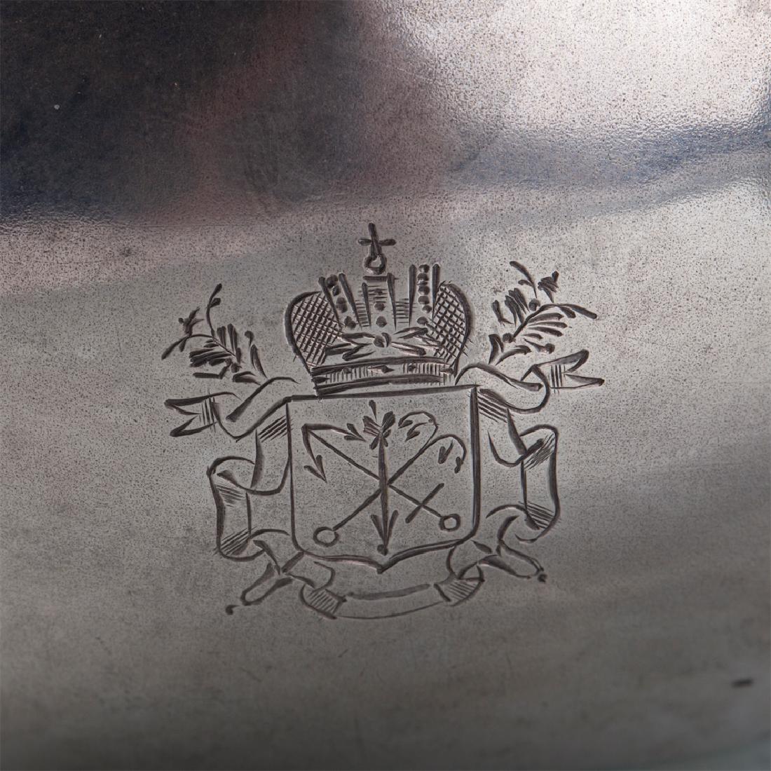 Kovsh in memory of the French Navy in Kronstadt — image 6