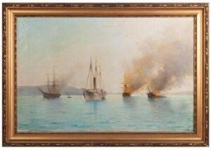 L. Blinov, a copy of the Lev Lagorio painting — image 1