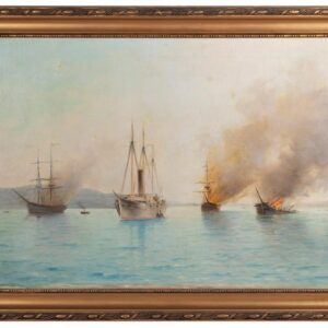 L. Blinov, a copy of the Lev Lagorio painting — image 1