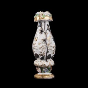 Russian porcelain vase with floral ornamentation — image 1