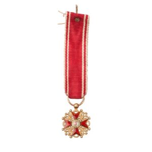Miniature Imperial Order of St Stanislaus — image 1