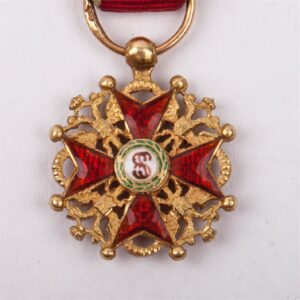 Miniature Imperial Order of St Stanislaus — image 4