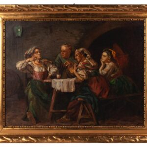 A.Popov "Women in Italian tavern" — image 1