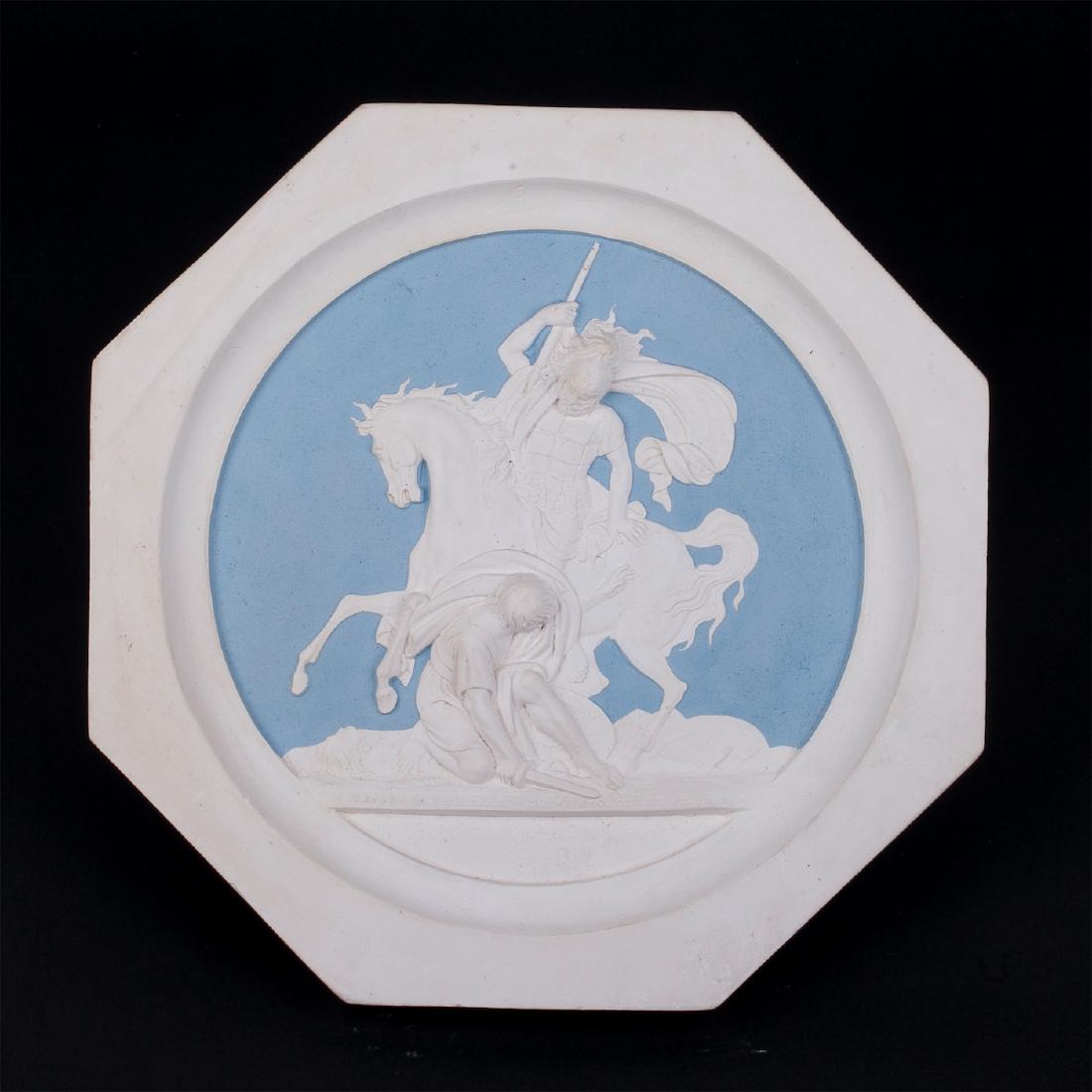 Plaster bas relief "Battle of FÃƒÂ¨re-Champenoise" — image 1