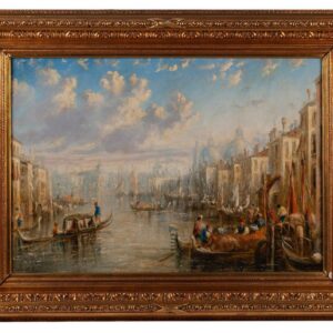 19th century English School "View Of Venice — image 1