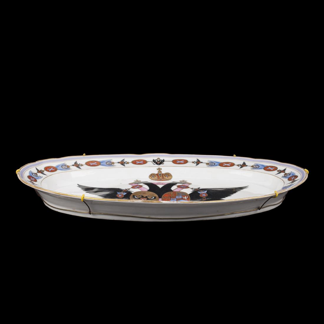 Plate with the Coat of Arms of Grand Duke — image 2