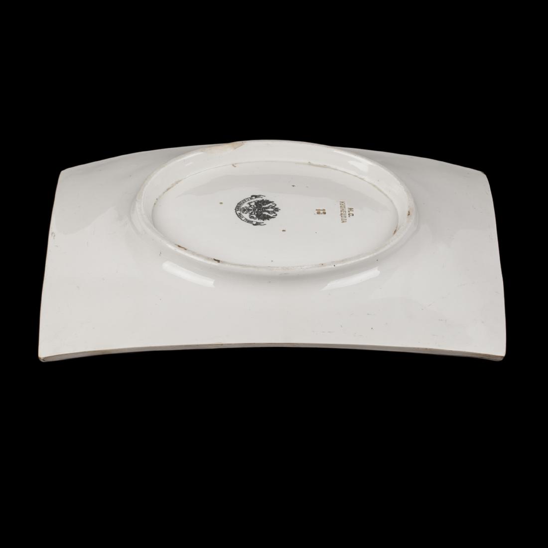 Russian porcelain business card tray "Susanin" — image 2
