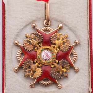 Order of Saint Stanislaus II class with swords — image 2