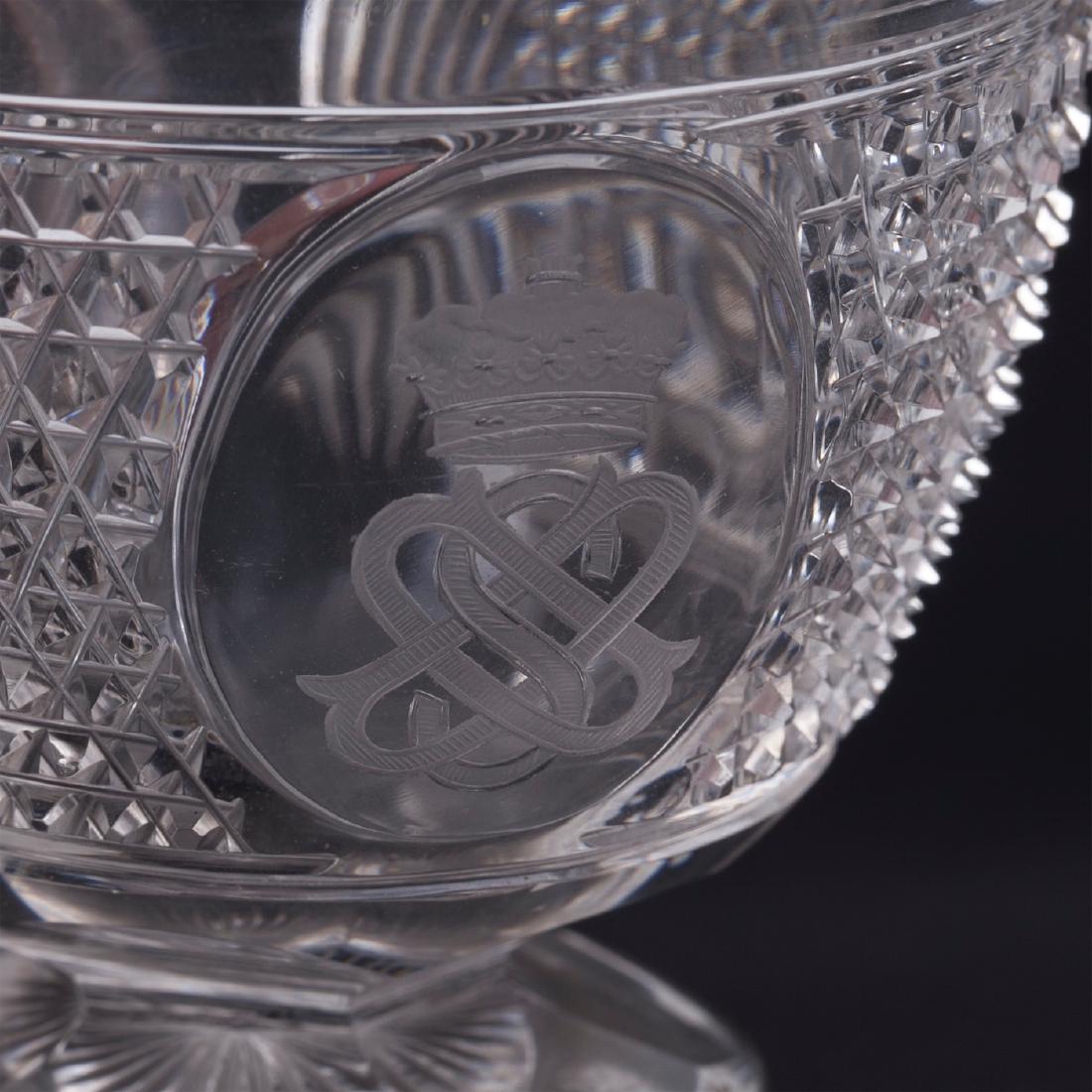 Prince Paul Demidoff crystal glass table service — image 3