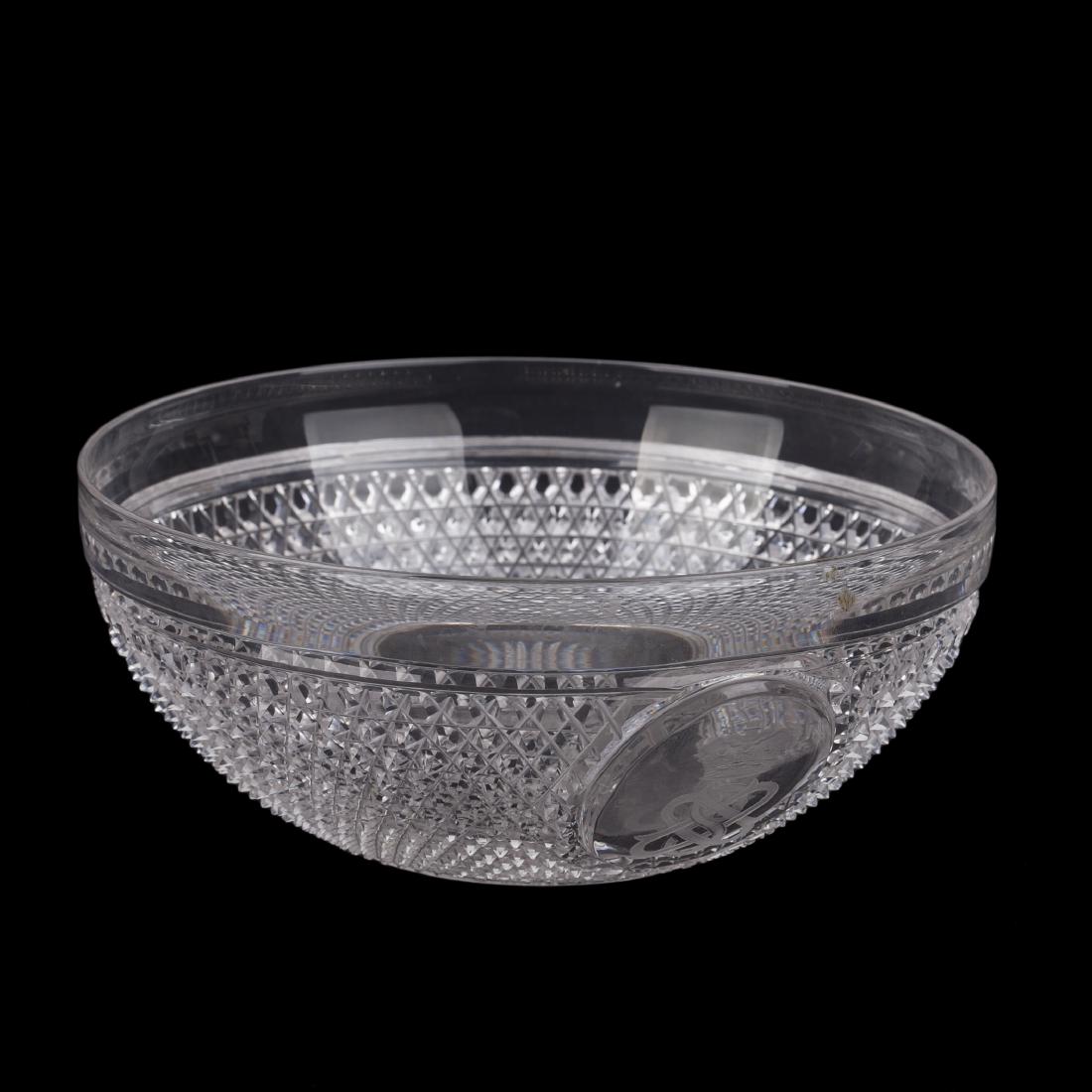 Prince Paul Demidoff crystal glass table service — image 4