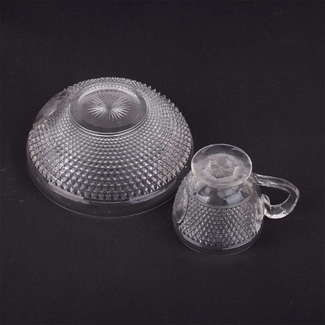 Prince Paul Demidoff crystal glass table service — image 5