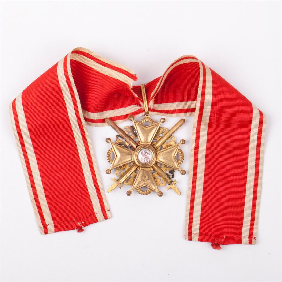 Order of Saint Stanislaus II class with swords — image 2