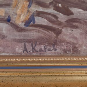 Alexei Karev "Rural Landscape with Birches" — image 2