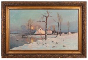 Julius von Klever studio "Winter Landscape" — image 1