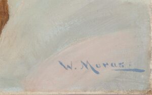 Dannish school, "Winter Landscape" — image 2
