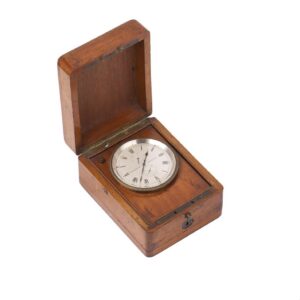 Zenith Chronometer deck watch in a wooden box — image 1