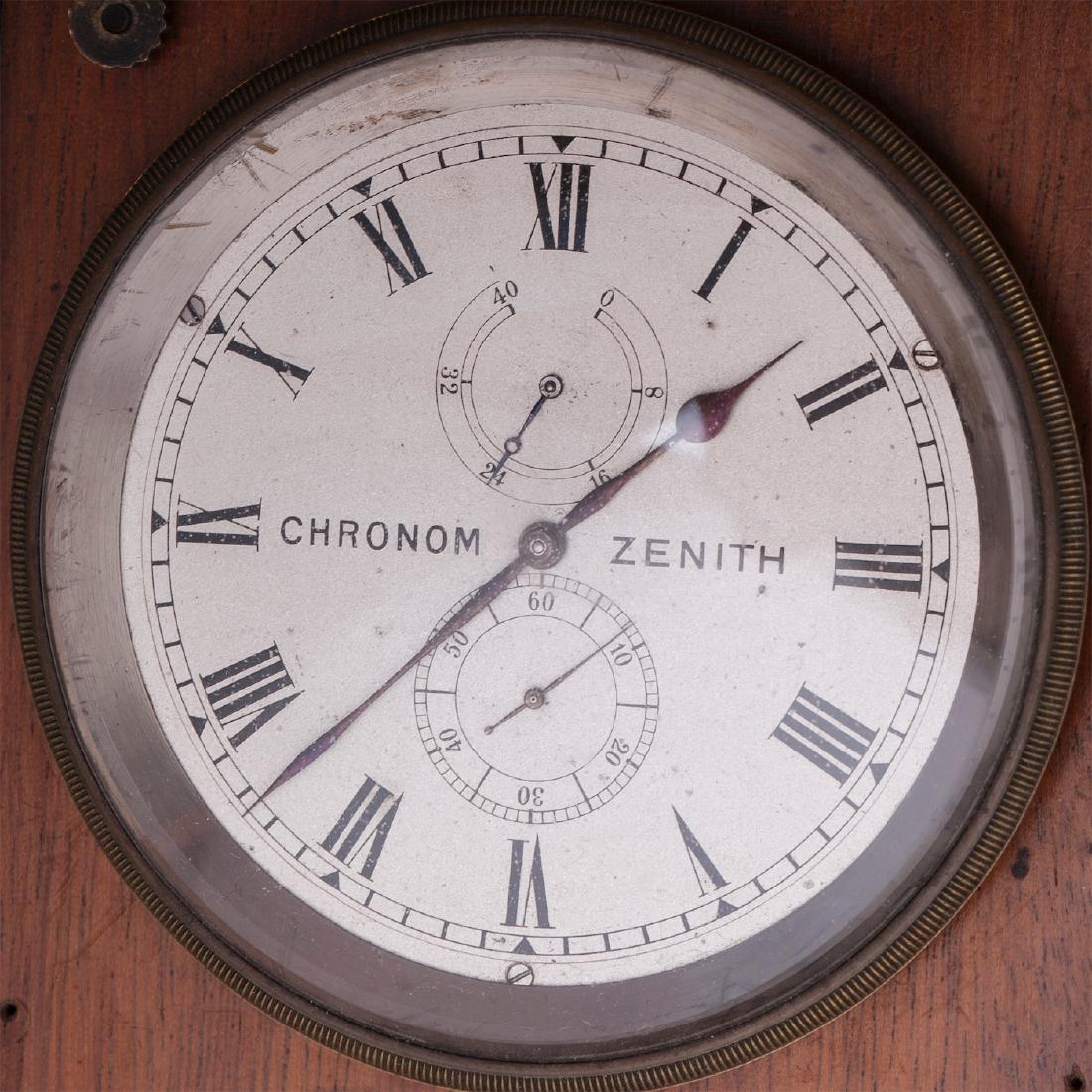 Zenith Chronometer deck watch in a wooden box — image 2