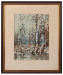 Nikolai Prokofiev "Winter Landscape — image 1